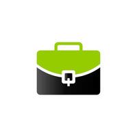 Briefcase icon in duo tone color. Office business meeting vector