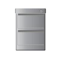 Office cabinet icon in color. Files document information vector