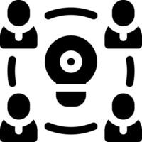 this icon or logo onboarding icon or other where it explaints the everything related to the preparation of an event in a company such as the Presenter's CV and others or design application software vector