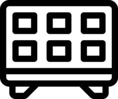 this icon or logo online streaming icon or other where it explaints things that must be prepared by an institution to provide information online to the public and others or design application vector