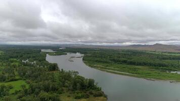 River Under Stormy Skies video