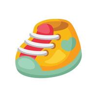 Baby shoes icon design. Vector design