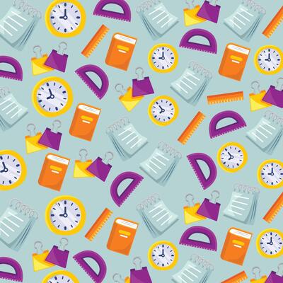 Pattern background about education