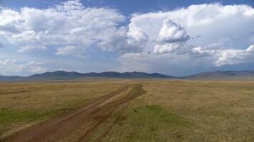 Road Under Majestic Clouds video