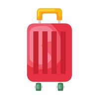 Suitcase icon for holiday. Vector design