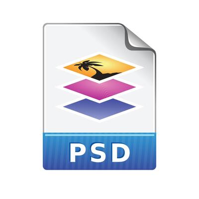 Pixel editor file format icon in color. Image photo manipulation