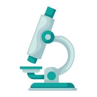 Microscope illustration icon. Vector design