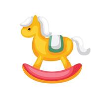 Rocking horse icon design. Vector design