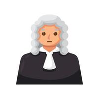 juez icono ilustración. vector diseño