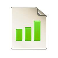 Businessman chart icon in color. Business presentation meeting vector