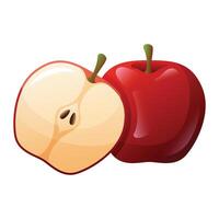 Apple fruit icon design. Fresh fruit vector