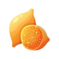 Lemon fruit icon design. Fresh fruit vector