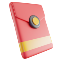 3D Illustration of Chinese Envelope png