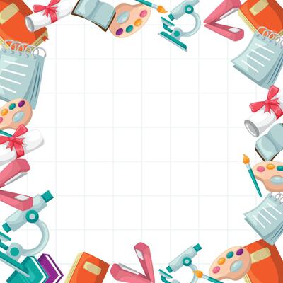 Education frame illustration design. Vector design