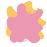 blob texto caixa png