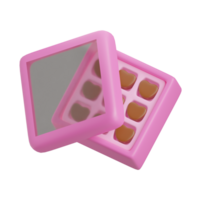 3d chocolate box valentine's day icon png