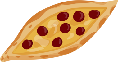 pide Türkisch Essen Illustration png