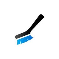 Brush icon in duo tone color. Toilet sanitary cleaning vector