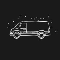 Car doodle sketch illustration vector