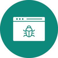 Bug Fixing icon vector image. Suitable for mobile apps, web apps and print media.