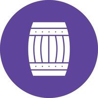 Barrel icon vector image. Suitable for mobile apps, web apps and print media.
