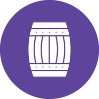 Barrel icon vector image. Suitable for mobile apps, web apps and print media.