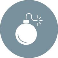 Bomb icon vector image. Suitable for mobile apps, web apps and print media.