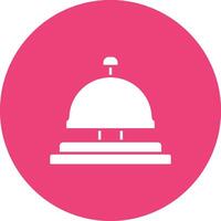 Bellhop Bell icon vector image. Suitable for mobile apps, web apps and print media.