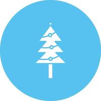 Christmas Tree icon vector image. Suitable for mobile apps, web apps and print media.