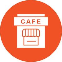 Cafe icon vector image. Suitable for mobile apps, web apps and print media.