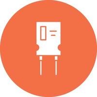 Capacitor icon vector image. Suitable for mobile apps, web apps and print media.