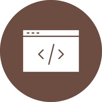 Code icon vector image. Suitable for mobile apps, web apps and print media.