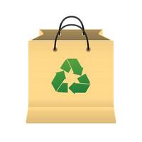 Shopping bags icon in color. Buying e commerce vector