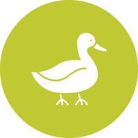 Duck icon vector image. Suitable for mobile apps, web apps and print media.