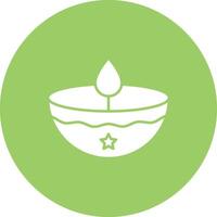 Diya Lamp icon vector image. Suitable for mobile apps, web apps and print media.