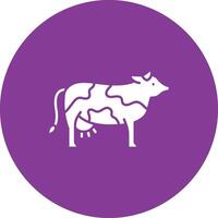 Cow icon vector image. Suitable for mobile apps, web apps and print media.