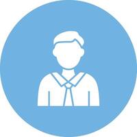 Finance Officer icon vector image. Suitable for mobile apps, web apps and print media.