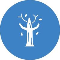 Deciduous Tree icon vector image. Suitable for mobile apps, web apps and print media.