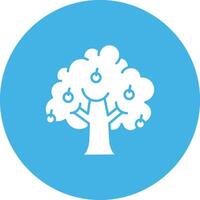 Fruit Tree icon vector image. Suitable for mobile apps, web apps and print media.