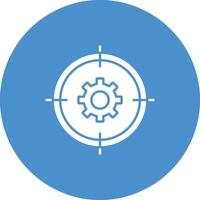 Goals Management icon vector image. Suitable for mobile apps, web apps and print media.