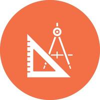 Geometry Tools icon vector image. Suitable for mobile apps, web apps and print media.