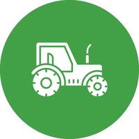 Farm Vehicle icon vector image. Suitable for mobile apps, web apps and print media.