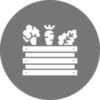 cosechado vegetal icono vector imagen. adecuado para móvil aplicaciones, web aplicaciones y impresión medios de comunicación.