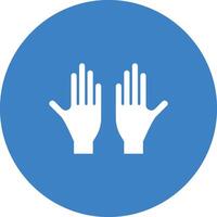 Glove icon vector image. Suitable for mobile apps, web apps and print media.
