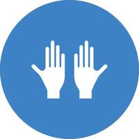 Glove icon vector image. Suitable for mobile apps, web apps and print media.