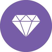 Gem Stone icon vector image. Suitable for mobile apps, web apps and print media.