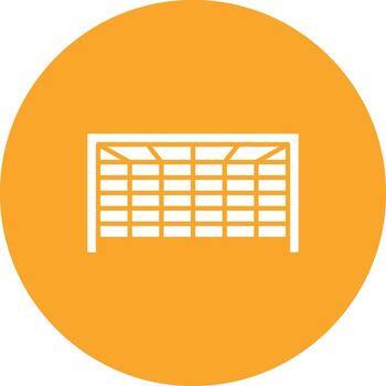 Goal Post icon vector image. Suitable for mobile apps, web apps and print media.