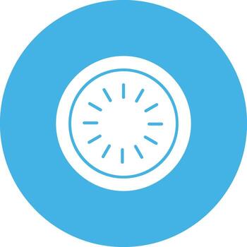 Kiwi icon vector image. Suitable for mobile apps, web apps and print media.