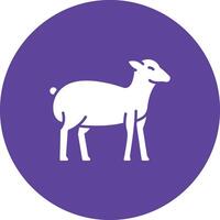 Lamb icon vector image. Suitable for mobile apps, web apps and print media.