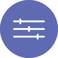 Level Slider icon vector image. Suitable for mobile apps, web apps and print media.